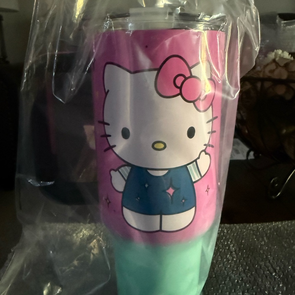 Hello Kitty Pink and Blue stainless steel 40oz cup